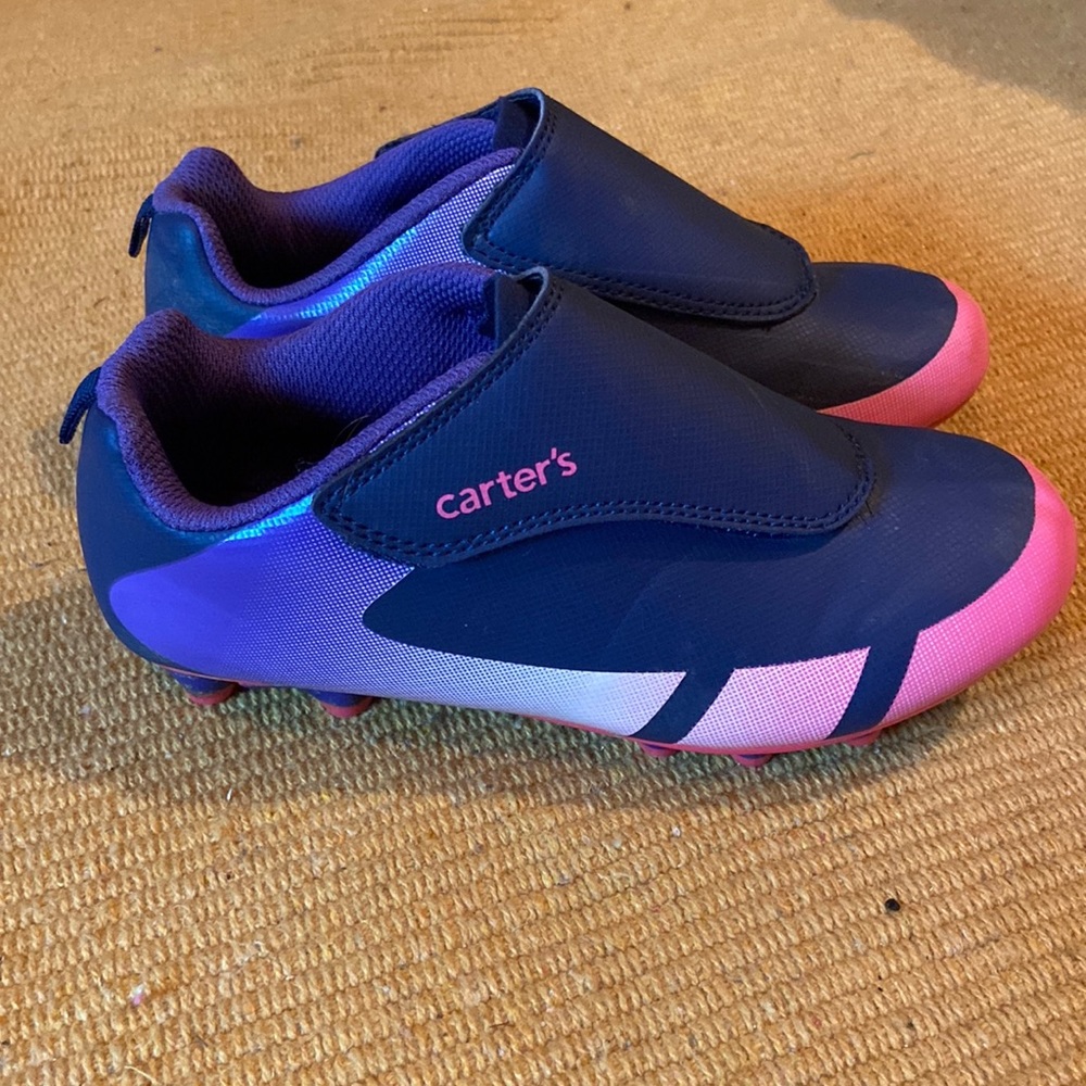 Carter’s Little Girl Size 1 Soccer Cleats
